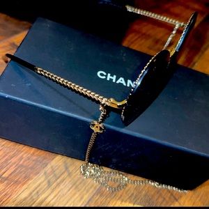 Chanel Chain Sunglasses